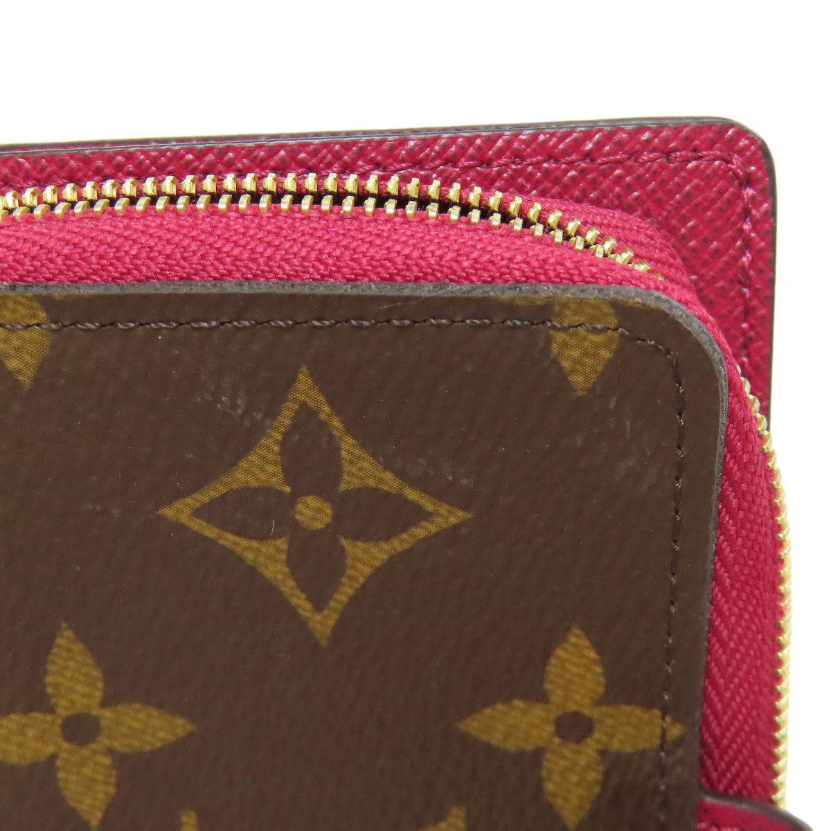 LOUIS VUITTON Bifold Wallet M69433 Monogram canvas Brown Portefeuille Juliet Women Used Authentic