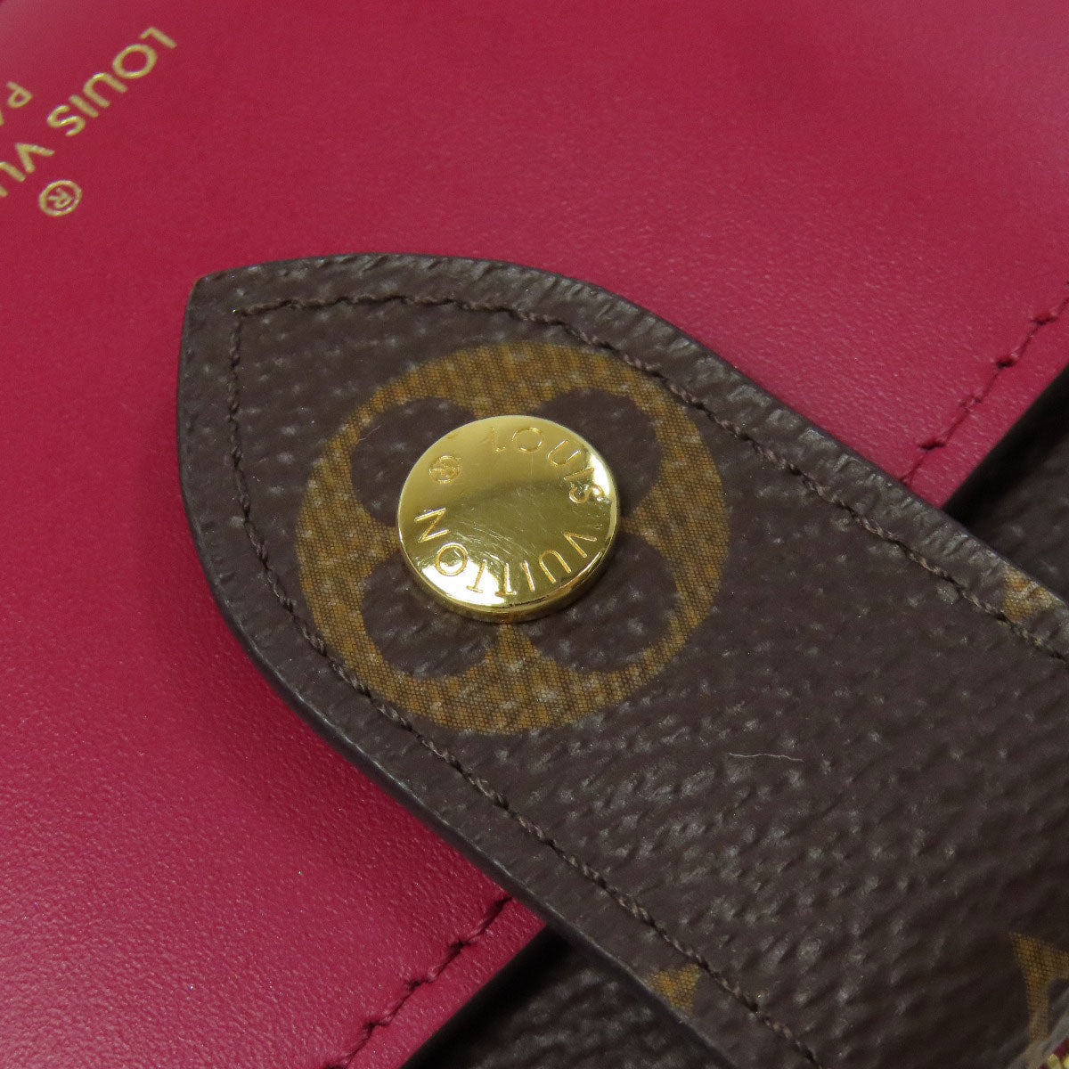 LOUIS VUITTON Bifold Wallet M69433 Monogram canvas Brown Portefeuille Juliet Women Used Authentic