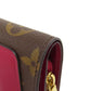 LOUIS VUITTON Bifold Wallet M69433 Monogram canvas Brown Portefeuille Juliet Women Used Authentic