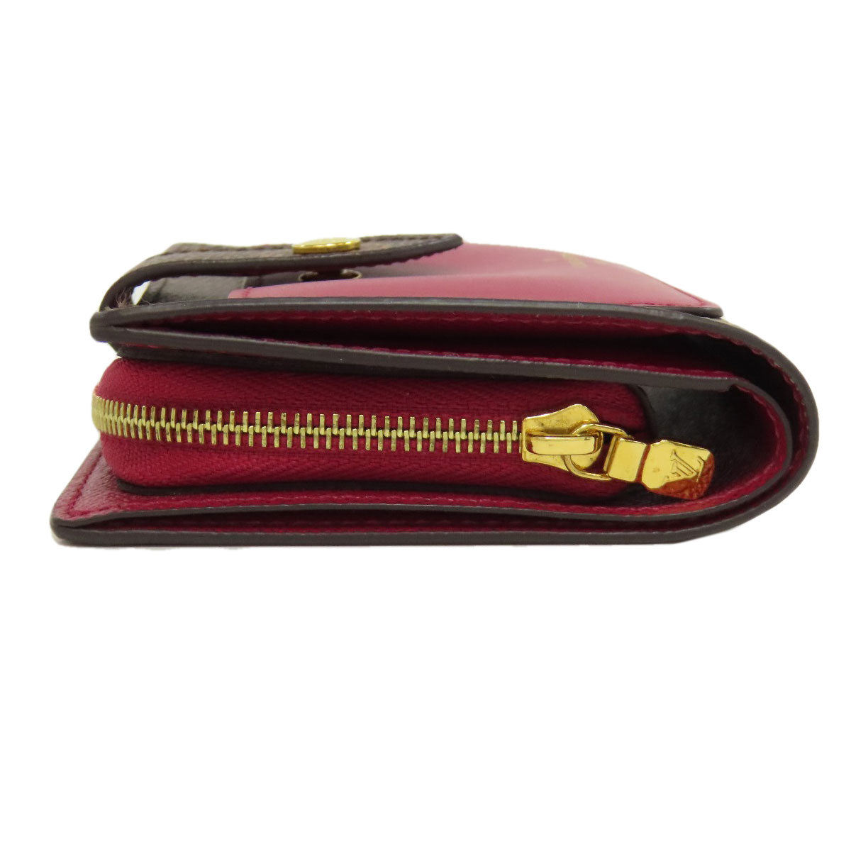 LOUIS VUITTON Bifold Wallet M69433 Monogram canvas Brown Portefeuille Juliet Women Used Authentic