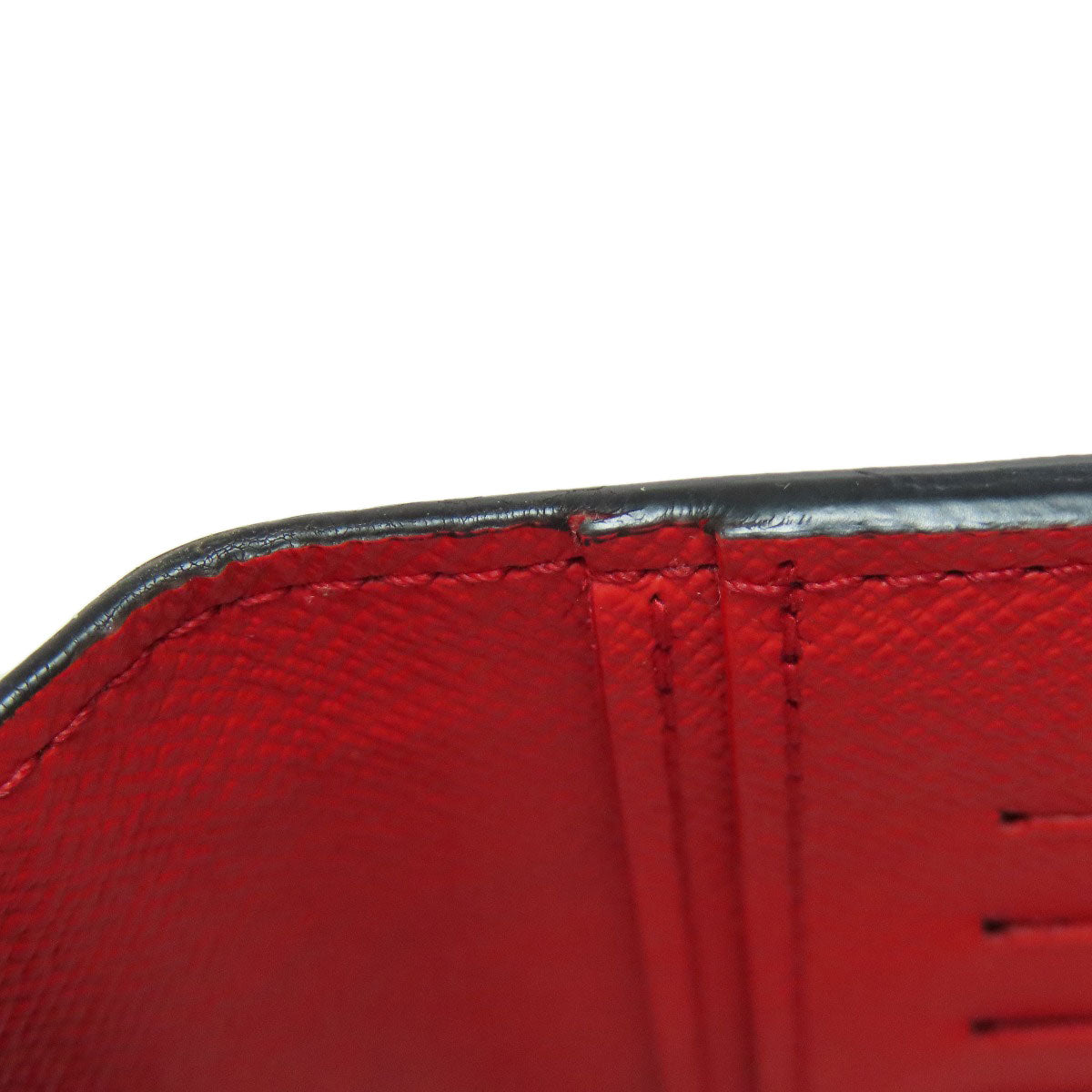 LOUIS VUITTON Long Wallet Purse M80931 Monogram Eclipse black Portefeuille�EBrazza Trunk Rocket mens Used Authentic
