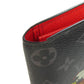 LOUIS VUITTON Long Wallet Purse M80931 Monogram Eclipse black Portefeuille�EBrazza Trunk Rocket mens Used Authentic