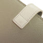 CELINE Bifold Wallet leather green Medium strap wallet Women Used Authentic