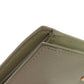 CELINE Bifold Wallet leather green Medium strap wallet Women Used Authentic