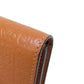 LOEWE Bifold Wallet Calfskin Brown Repeat Bar Tikal Wallet Small Women Used Authentic