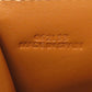 LOEWE Bifold Wallet Calfskin Brown Repeat Bar Tikal Wallet Small Women Used Authentic