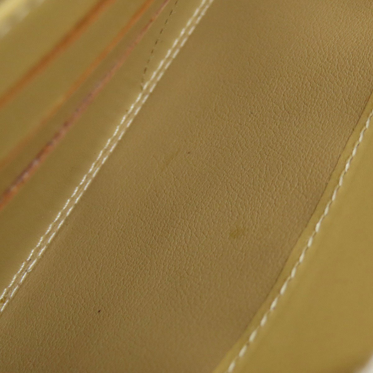 CELINE Long Wallet Purse leather beige logo Women Used Authentic