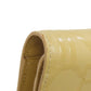 CELINE Long Wallet Purse leather beige logo Women Used Authentic