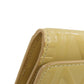 CELINE Long Wallet Purse leather beige logo Women Used Authentic