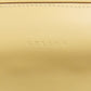 CELINE Long Wallet Purse leather beige logo Women Used Authentic