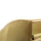 CELINE Long Wallet Purse leather beige logo Women Used Authentic