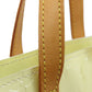 LOUIS VUITTON Handbag M91336 Vernis yellow Lead PM Women Used Authentic