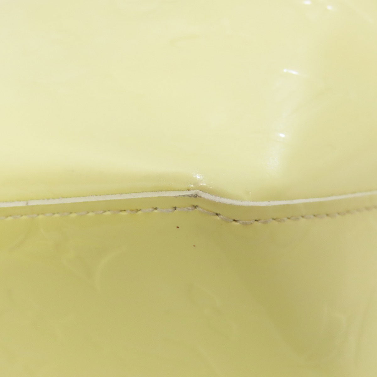 LOUIS VUITTON Handbag M91336 Vernis yellow Lead PM Women Used Authentic