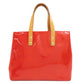 LOUIS VUITTON Handbag M91088 Vernis Red Lead PM Women Used Authentic