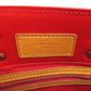 LOUIS VUITTON Handbag M91088 Vernis Red Lead PM Women Used Authentic