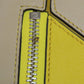 LOEWE Long Wallet Purse Calfskin yellow puzzle