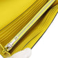 LOEWE Long Wallet Purse Calfskin yellow puzzle