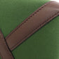 VALENTINO Handbag canvas green logo