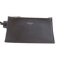 SAINT LAURENT Shoulder Bag Calfskin white logo Women Used Authentic