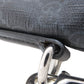 GUCCI Shoulder Bag 474139 PVC black GG Shelly line Women Used Authentic