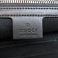 GUCCI Shoulder Bag 474139 PVC black GG Shelly line Women Used Authentic