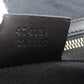 GUCCI Shoulder Bag 474139 PVC black GG Shelly line Women Used Authentic
