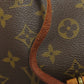 LOUIS VUITTON Backpack M51136 Monogram canvas Brown MontsourisMM Women Used Authentic