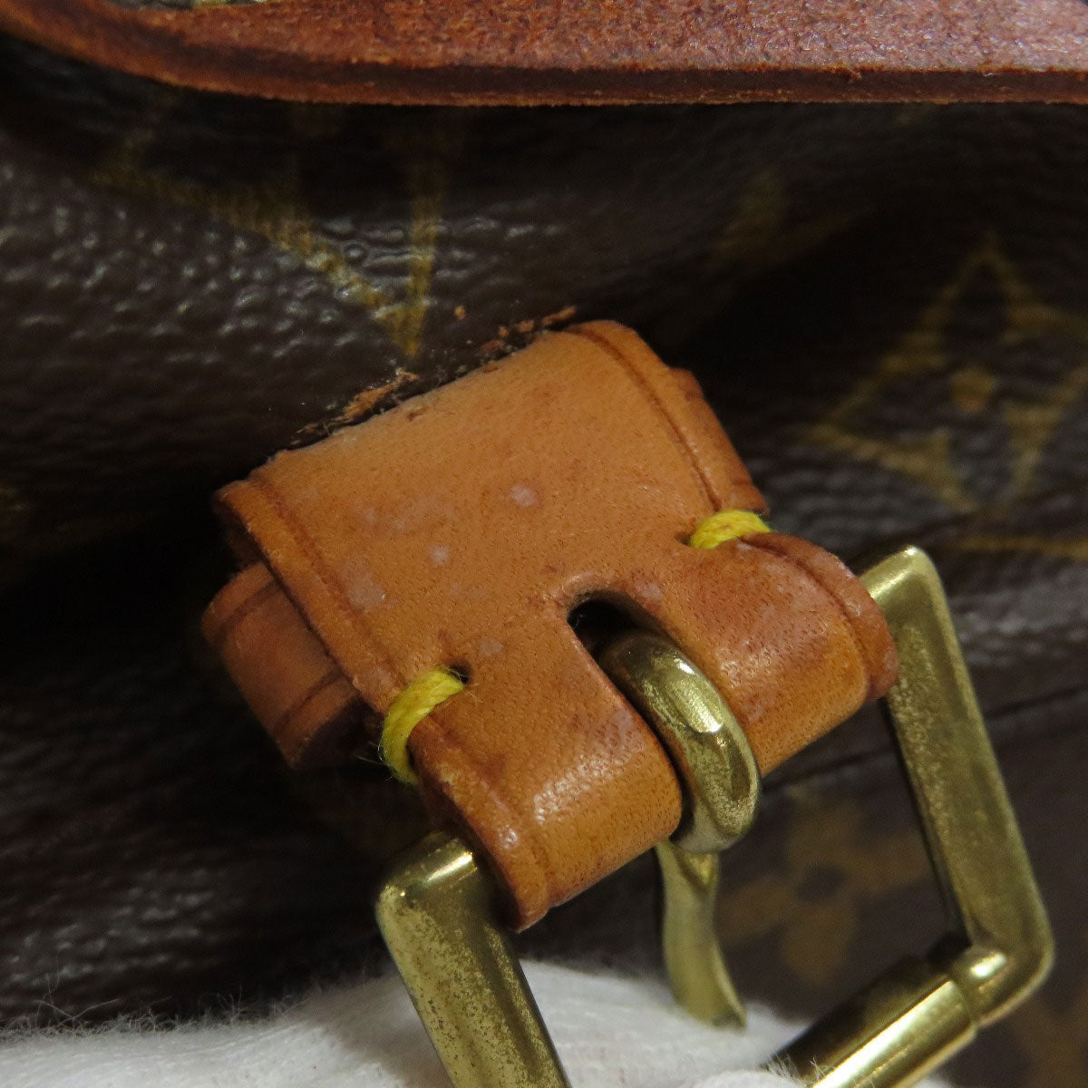 LOUIS VUITTON Backpack M51136 Monogram canvas Brown MontsourisMM Women Used Authentic