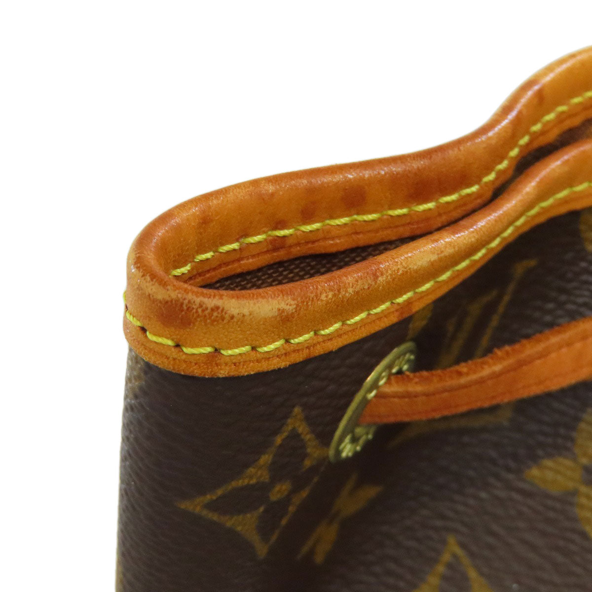 LOUIS VUITTON Backpack M51136 Monogram canvas Brown MontsourisMM Women Used Authentic