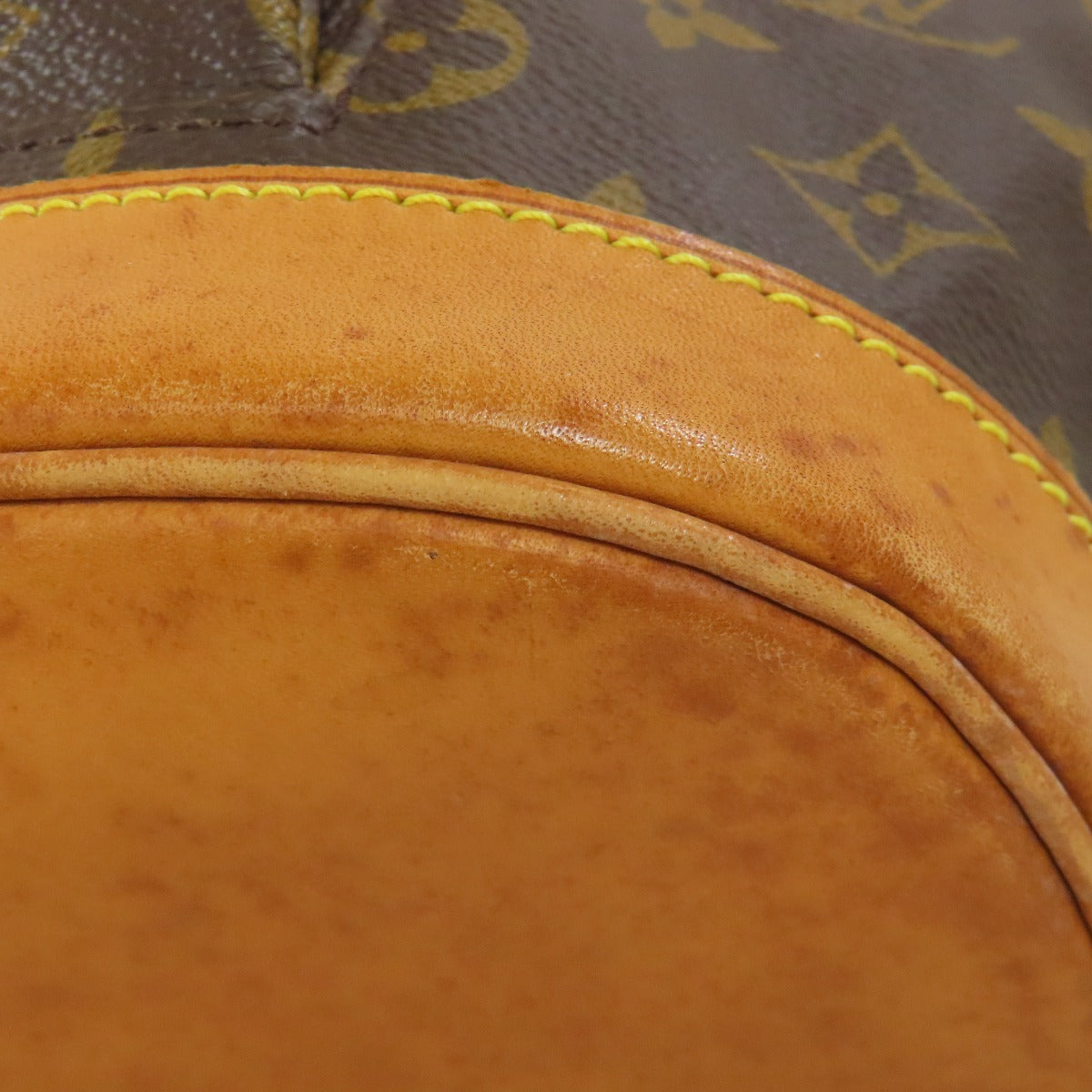 LOUIS VUITTON Backpack M51136 Monogram canvas Brown MontsourisMM Women Used Authentic