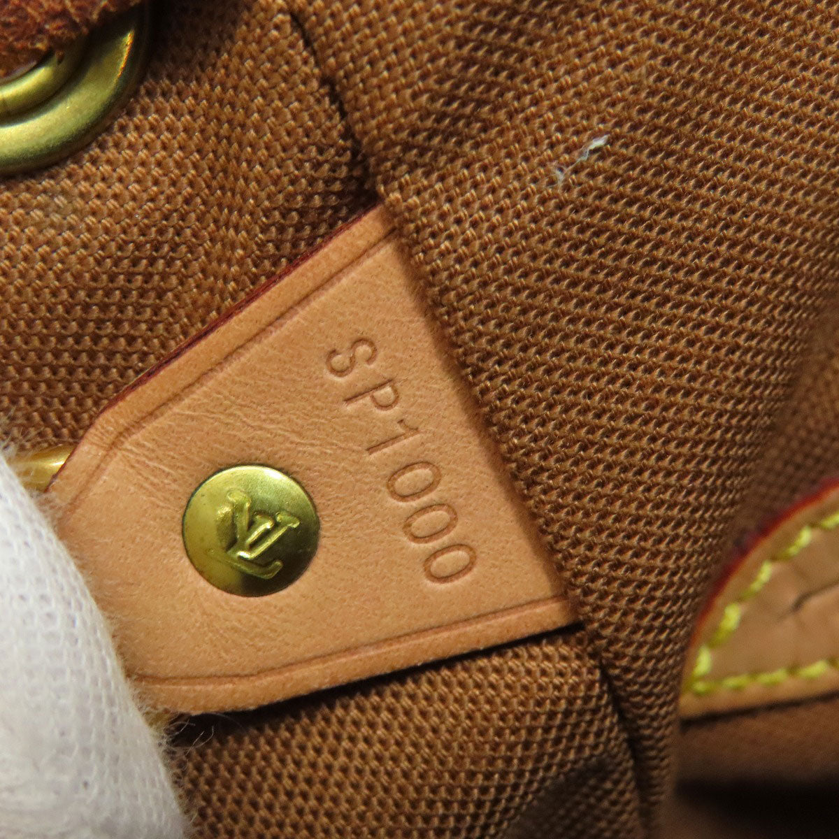LOUIS VUITTON Backpack M51136 Monogram canvas Brown MontsourisMM Women Used Authentic