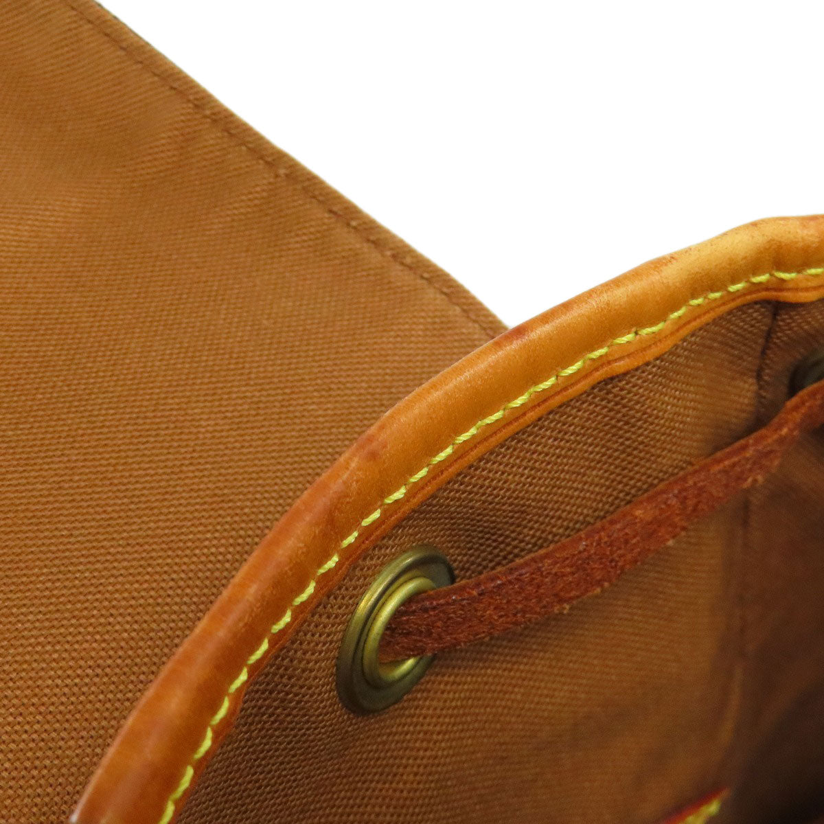 LOUIS VUITTON Backpack M51136 Monogram canvas Brown MontsourisMM Women Used Authentic