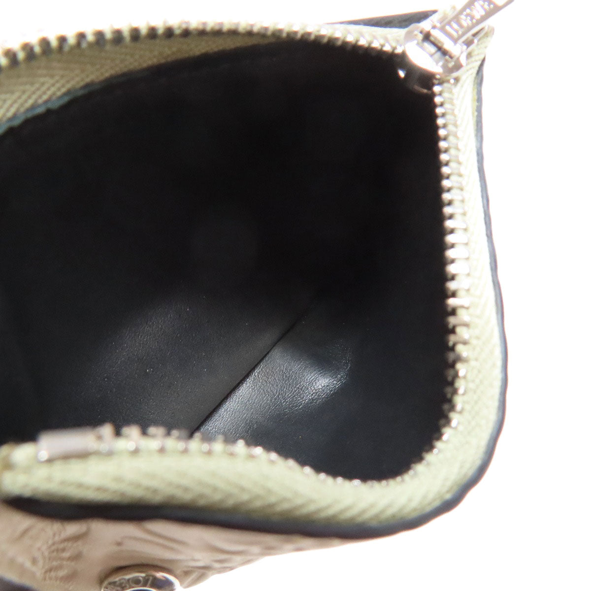 LOEWE Bifold Wallet Calfskin beige anagram