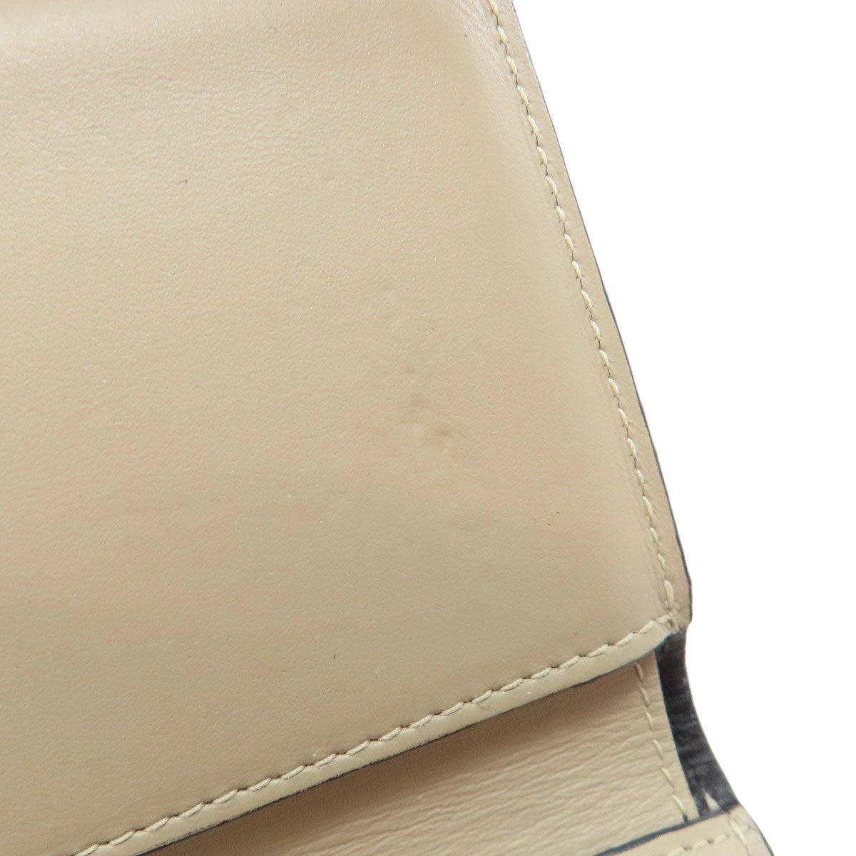 LOEWE Bifold Wallet Calfskin beige anagram