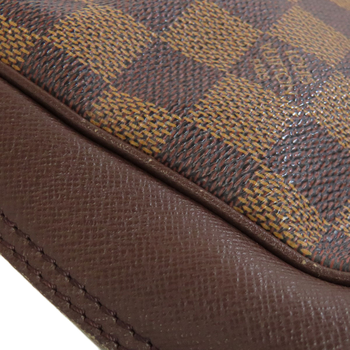 LOUIS VUITTON Handbag N51150 Damier canvas Brown Brera Women Used Authentic