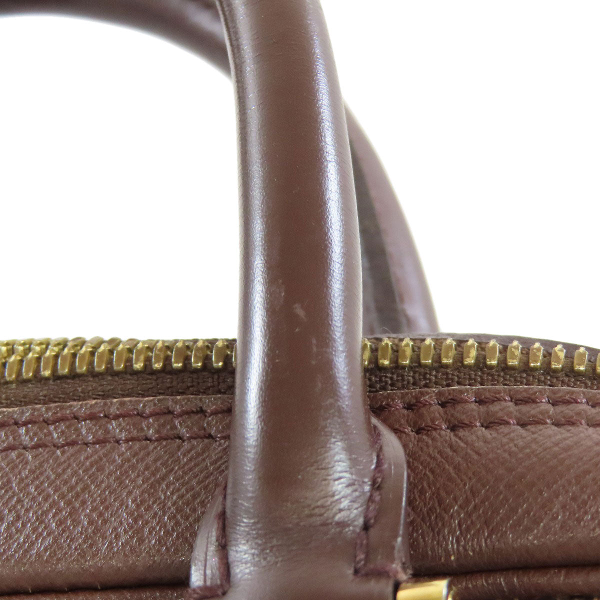 LOUIS VUITTON Handbag N51150 Damier canvas Brown Brera Women Used Authentic