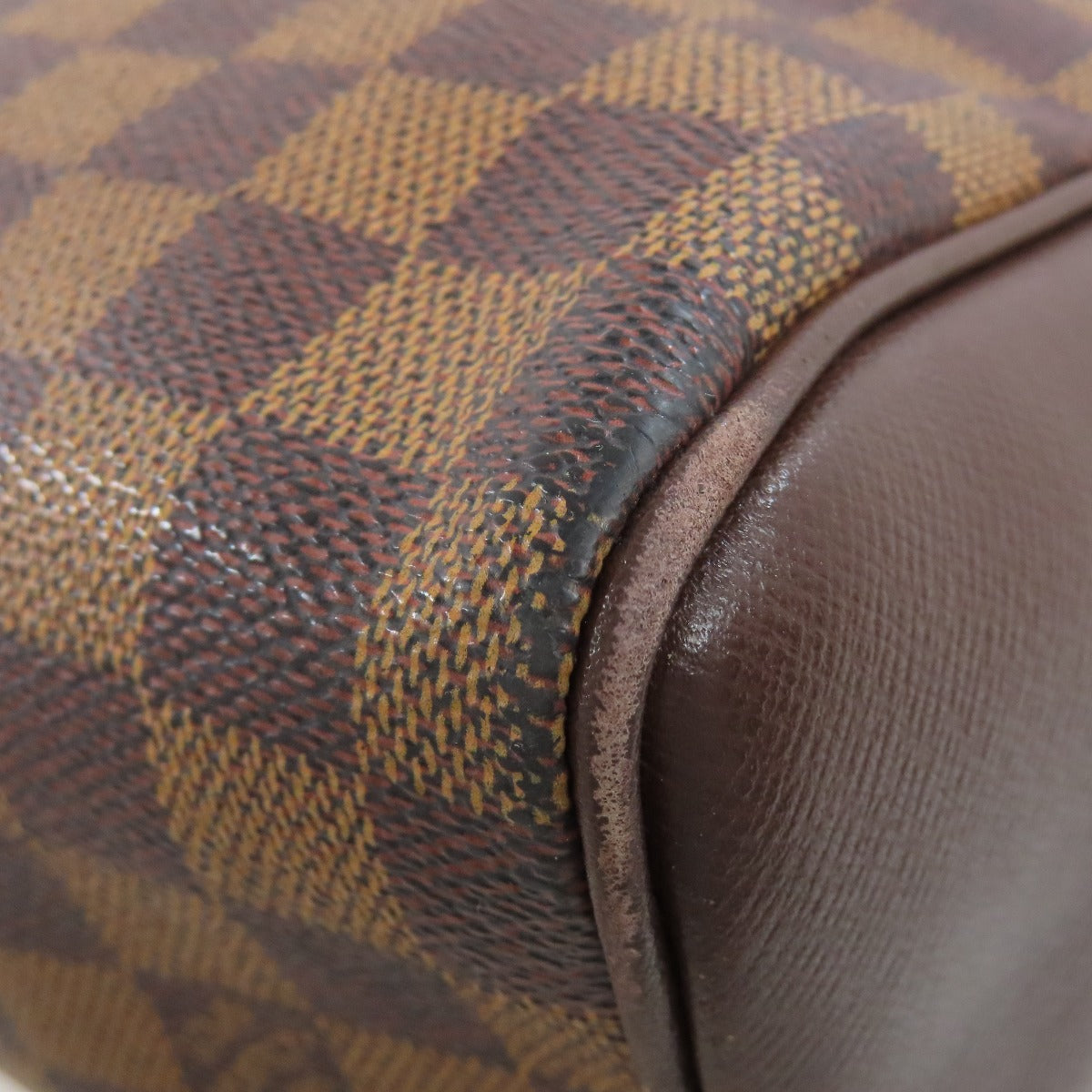 LOUIS VUITTON Handbag N51150 Damier canvas Brown Brera Women Used Authentic