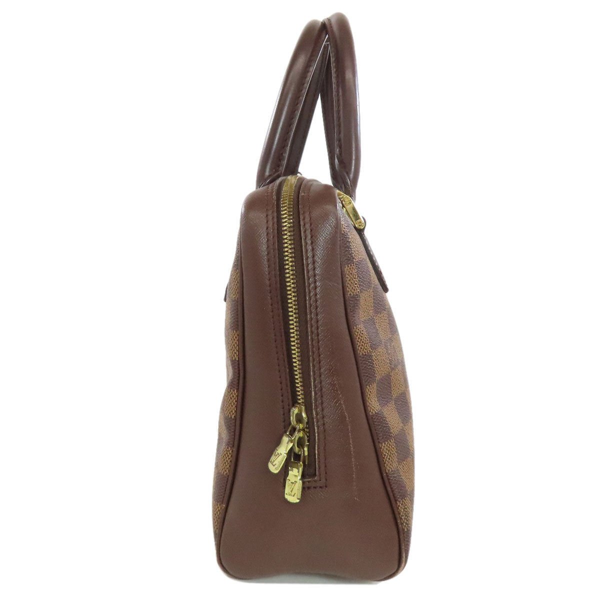 LOUIS VUITTON Handbag N51150 Damier canvas Brown Brera Women Used Authentic