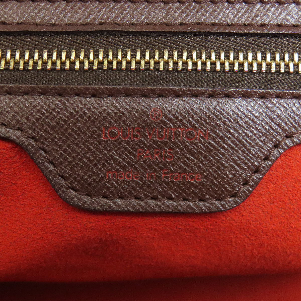 LOUIS VUITTON Handbag N51150 Damier canvas Brown Brera Women Used Authentic