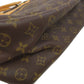 LOUIS VUITTON Handbag M47270 Monogram canvas Brown Deauville Women Used Authentic