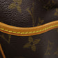 LOUIS VUITTON Handbag M47270 Monogram canvas Brown Deauville Women Used Authentic