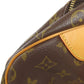 LOUIS VUITTON Handbag M47270 Monogram canvas Brown Deauville Women Used Authentic