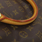 LOUIS VUITTON Handbag M47270 Monogram canvas Brown Deauville Women Used Authentic