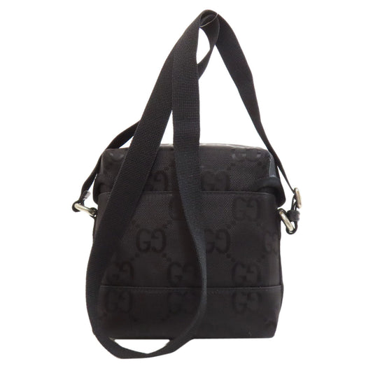 GUCCI Shoulder Bag 643858 Nylon black Off the grid Women Used Authentic