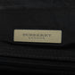 BURBERRY Tote Bag Nylon, Leather black logo Women Used Authentic