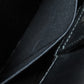BURBERRY Tote Bag Nylon, Leather black logo Women Used Authentic