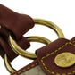 CELINE Handbag canvas Brown Macadam Pattern Women Used Authentic