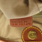 CELINE Handbag canvas Brown Macadam Pattern Women Used Authentic