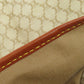 CELINE Handbag canvas Brown Macadam Pattern Women Used Authentic