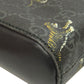 GUCCI Shoulder Bag 474137 PVC black GG Supreme Tiger Print Women Used Authentic